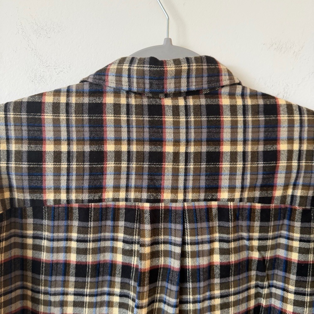 Everlane Women's Boxy Beech Plaid Flannel‎ Shirt Size S Button Relaxed Reg $98 - Picture 12 of 15